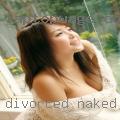 Divorced naked woman
